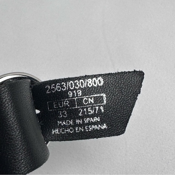 Zara Kids Girls Black Studded Leather Clogs size 33/1.5 Wooden heel lightweight - Picture 10 of 11